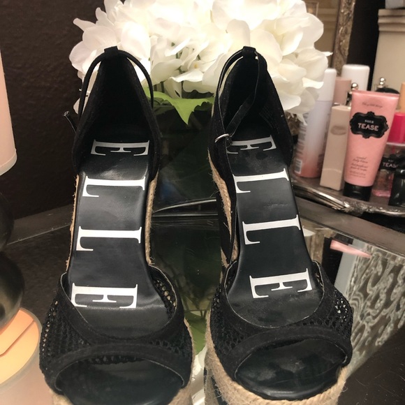 NWOT - High wedge heels, never worn. - Picture 2 of 4